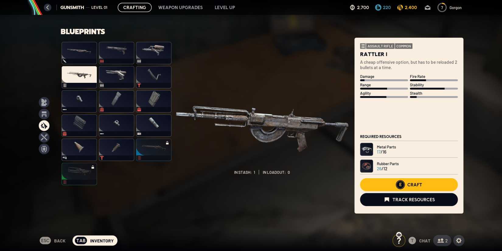 Armas de Arc Raiders - Cascabel