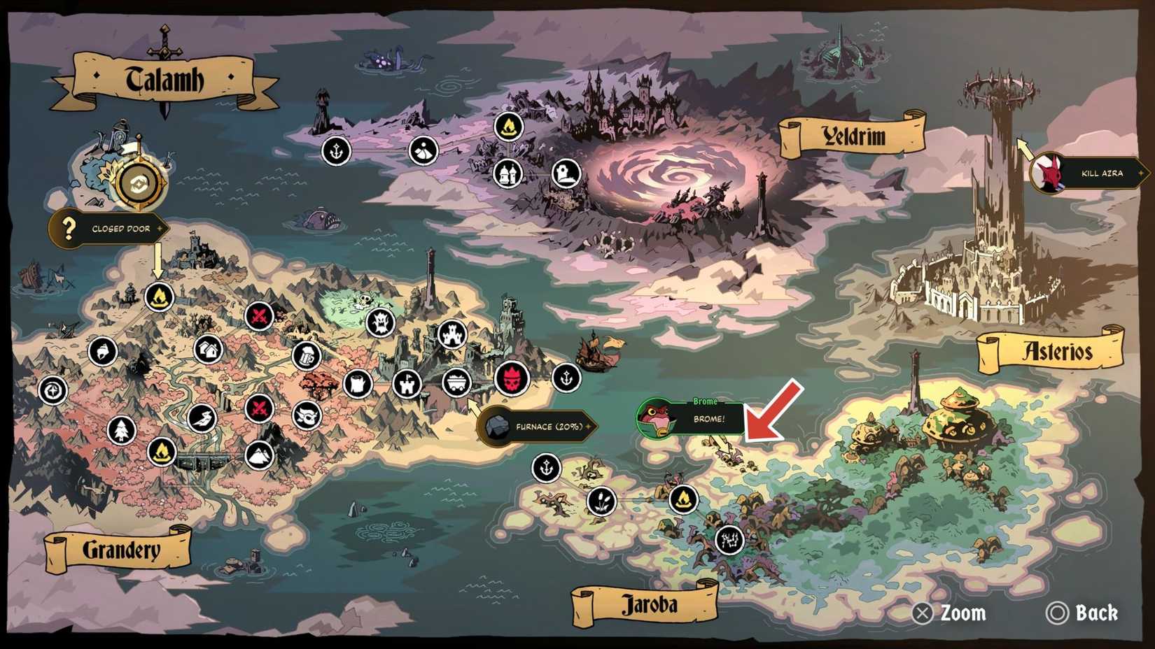 How to Unlock All Characters Brome Location Absolum