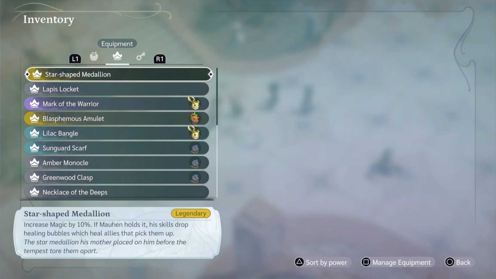 Recompensas de la misión de mayoría de edad The Lonesome Guild