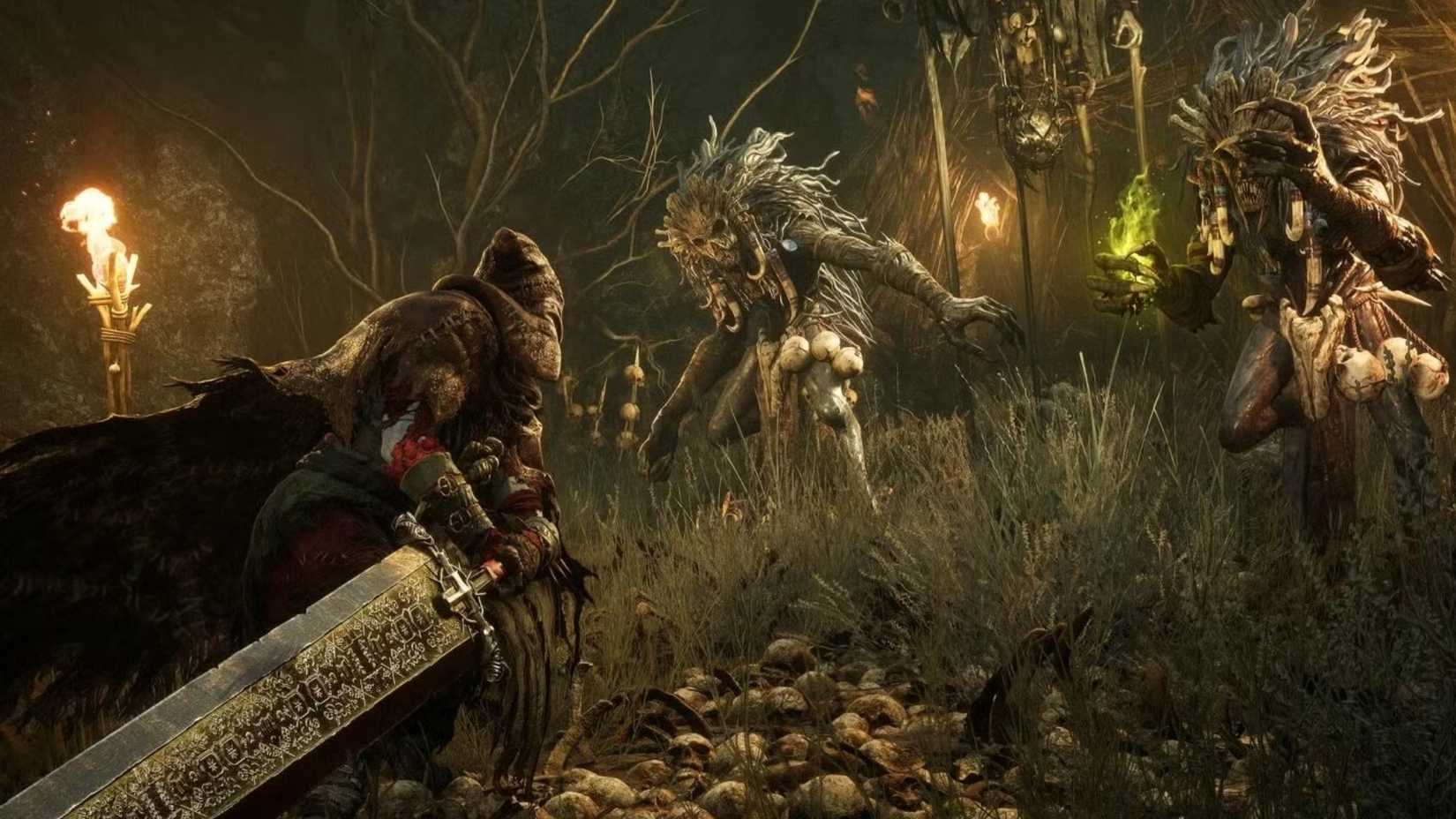 cropped-Lords of the Fallen 2023 Combat With Two-Handed Greatsword