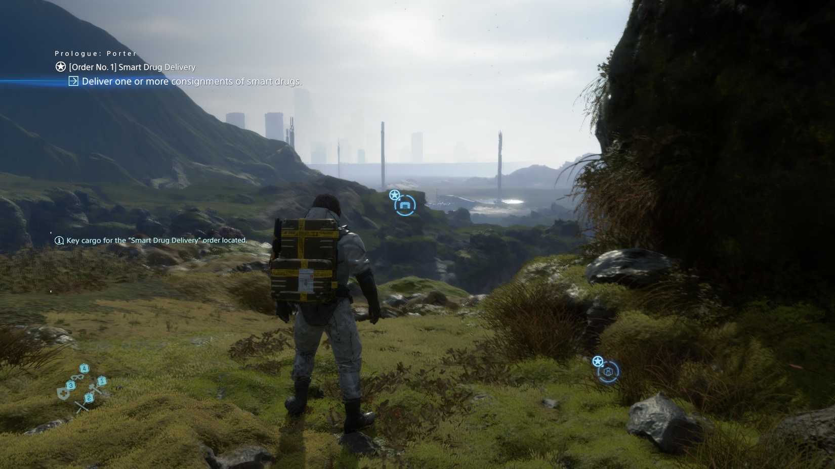sam looking towards the distance