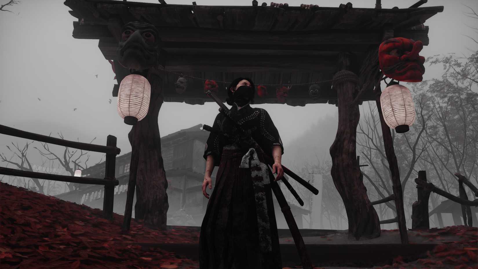 mercenary attire ghost of yotei