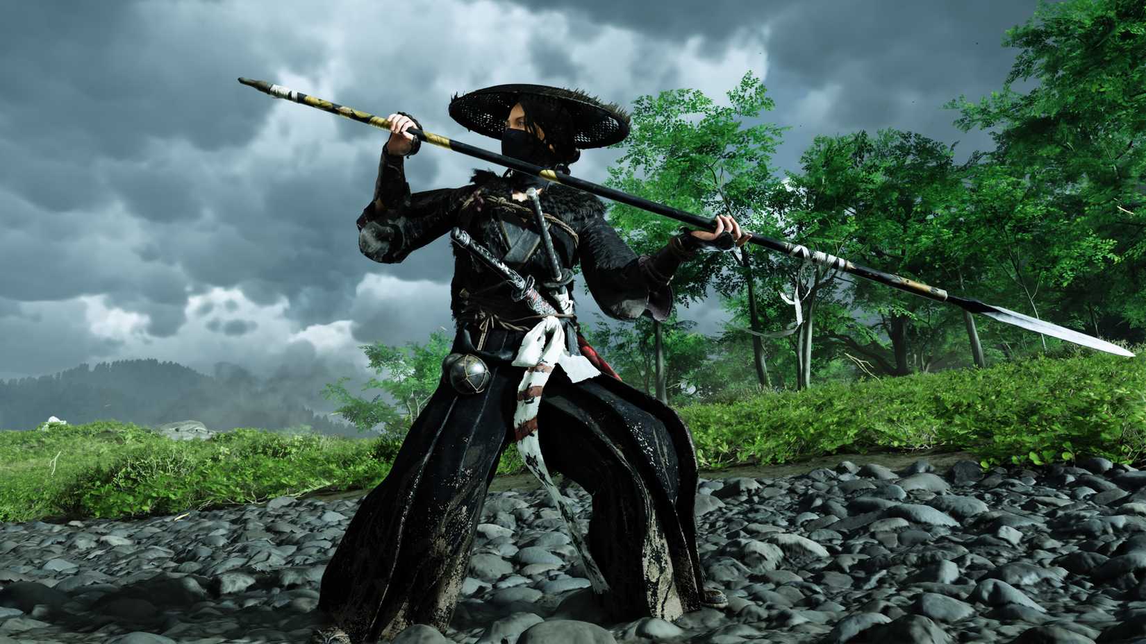 onryo armor ghost of yotei