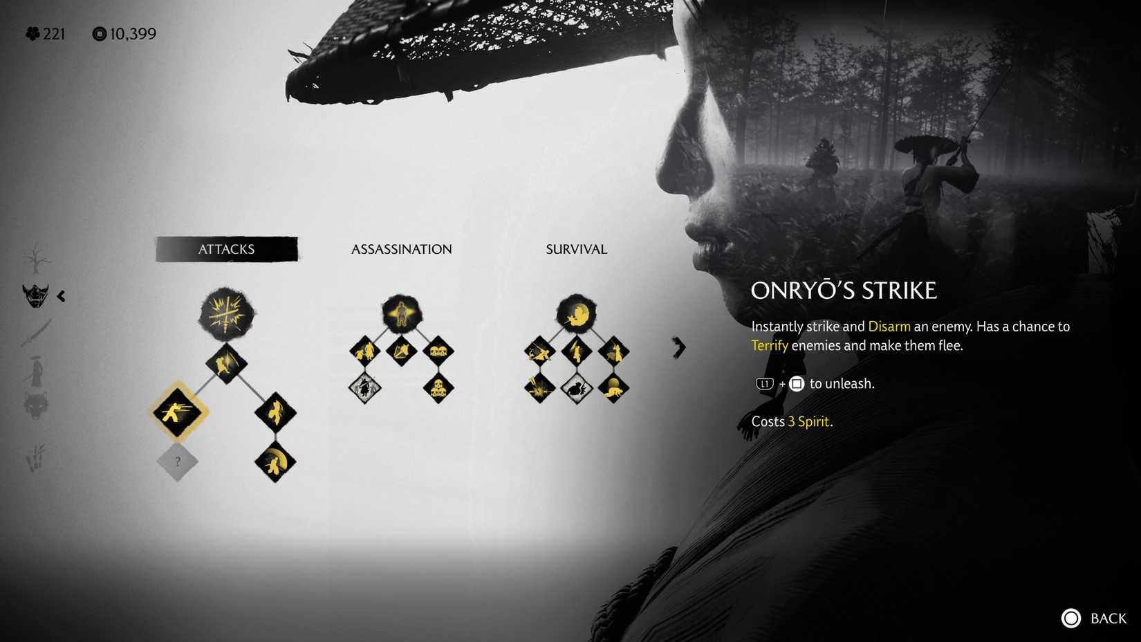 onryos strike ghost of yotei