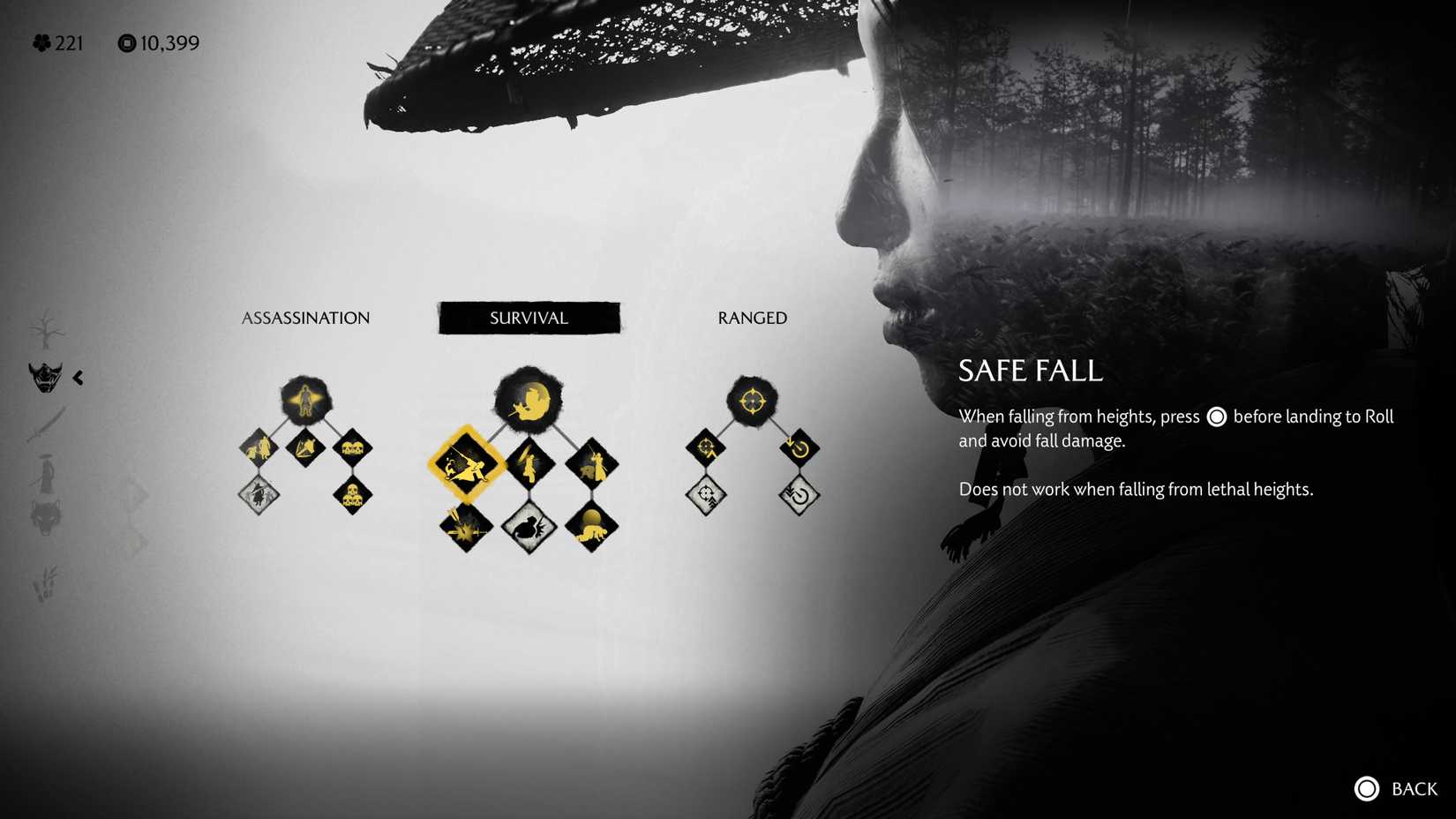 safe fall