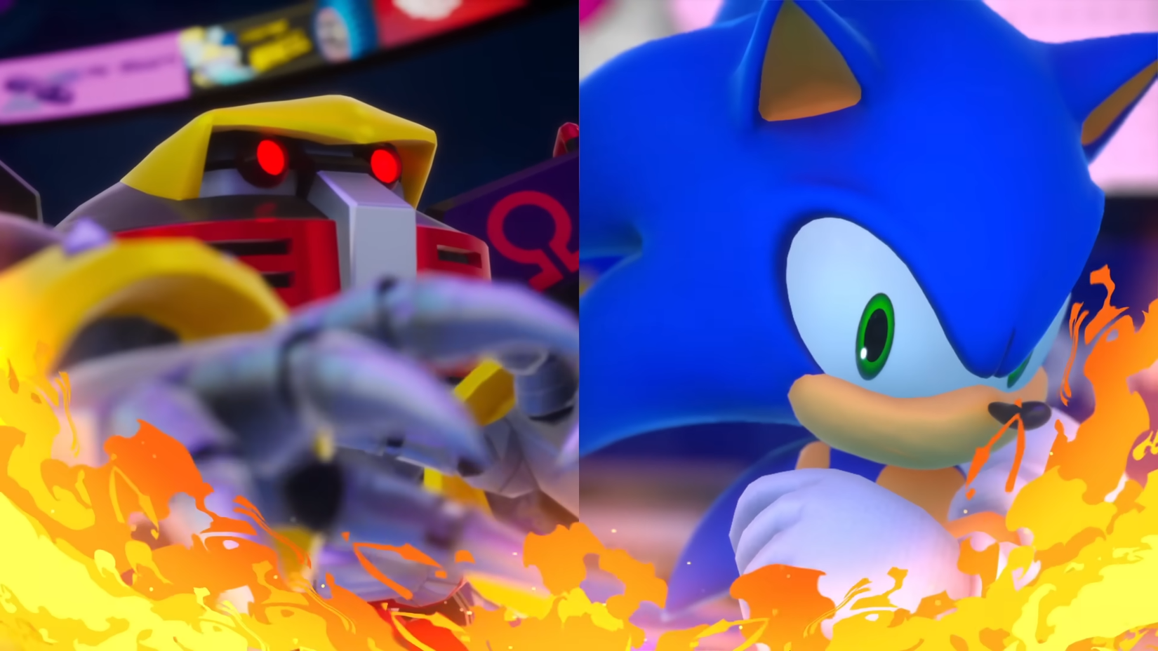 Sonic Racing Cross World Omega Sonic