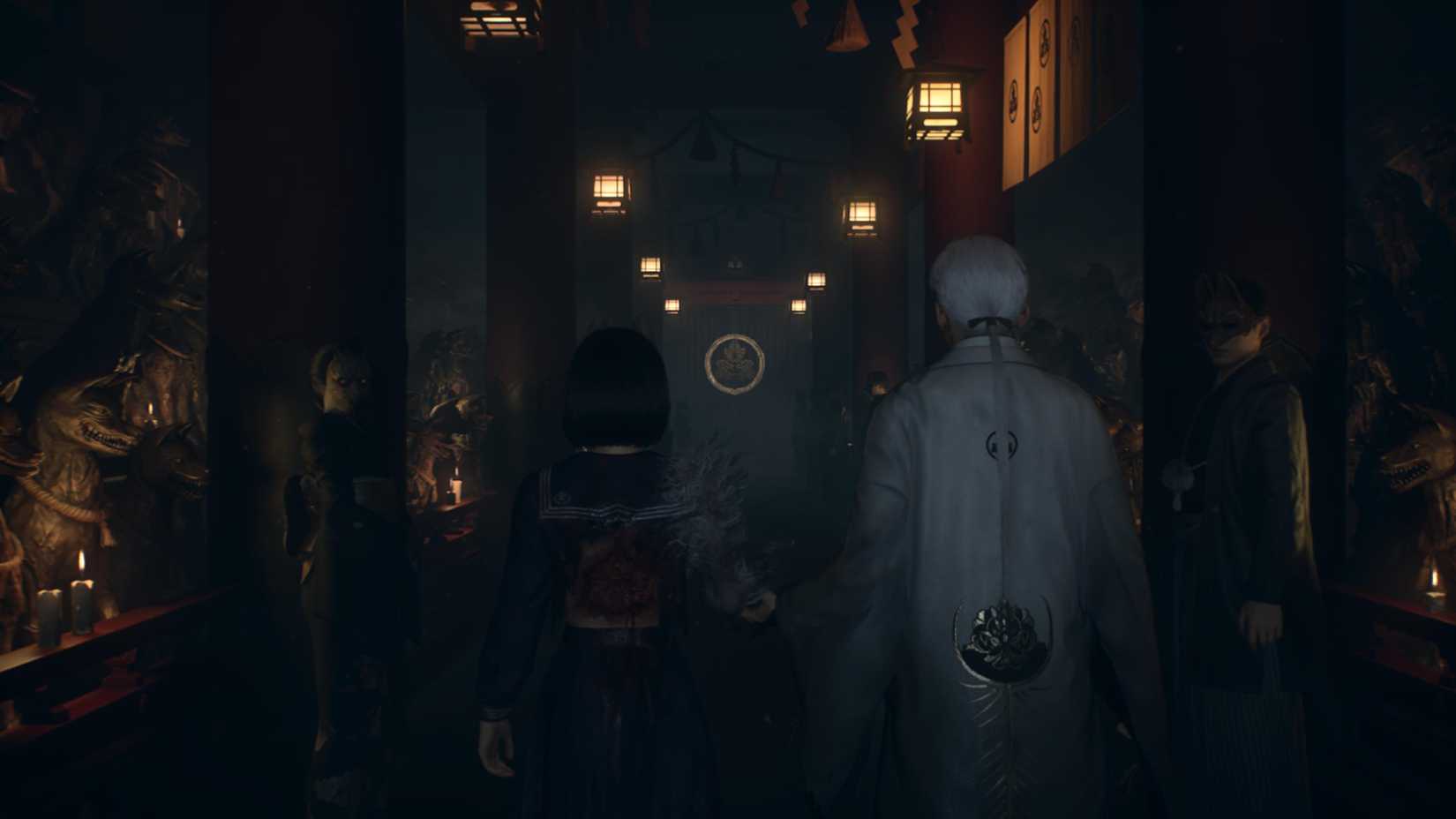 Silent Hill f Hinako and Kotoyuki Fox Mask