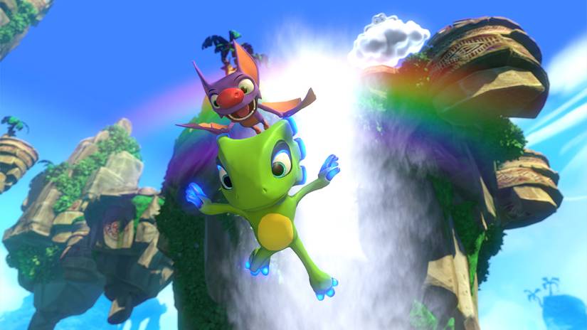 Yooka-Laylee gameplay