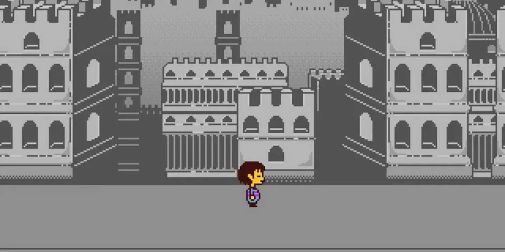 Standing in a Grey World in Undertale