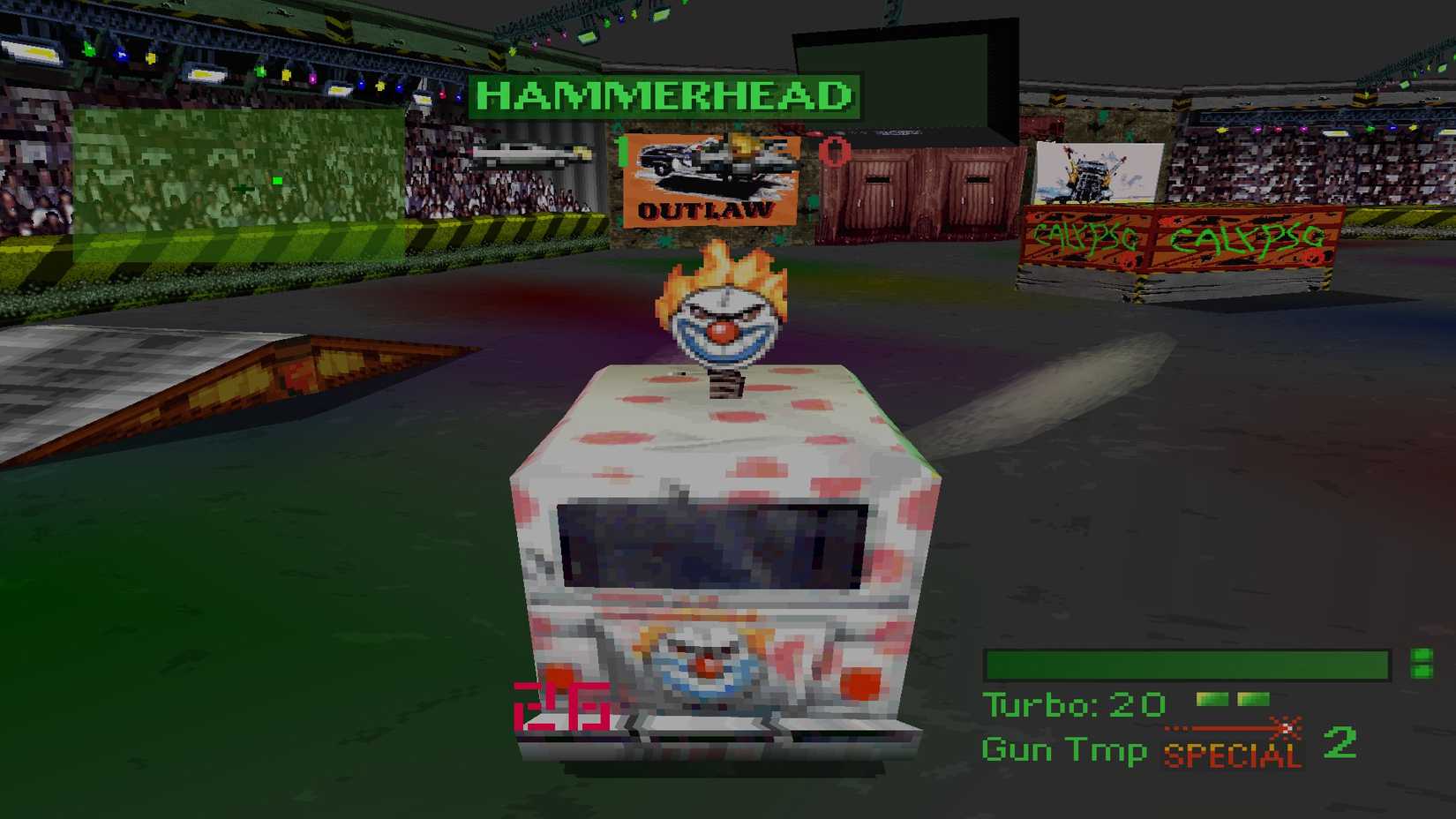 Rebel sweet tooth made from twisted metal