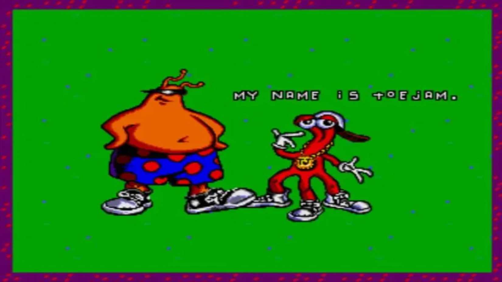 ToeJam & Earl Intro Screen 
