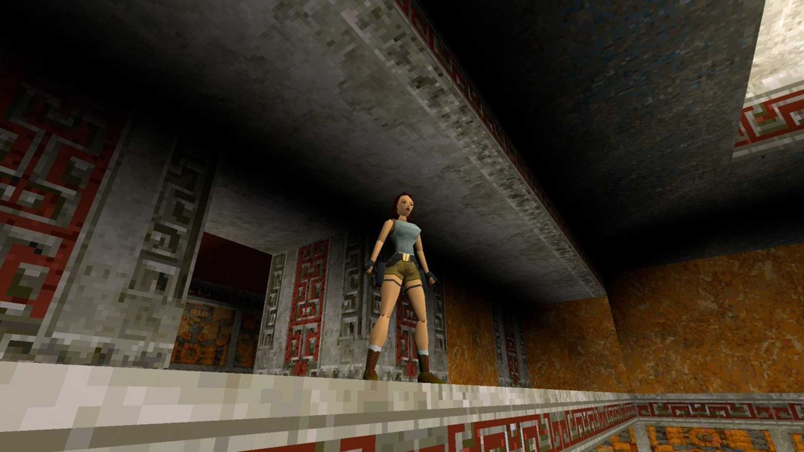 lara in tomb raider temple