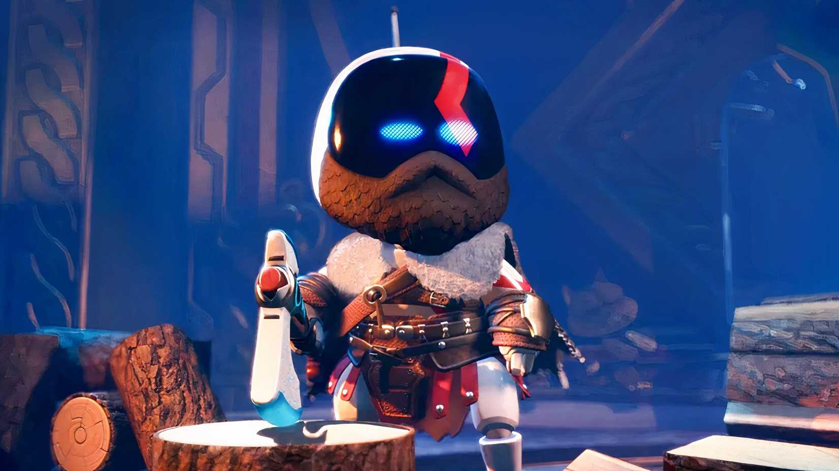 Kratos in the game Astro Bot.