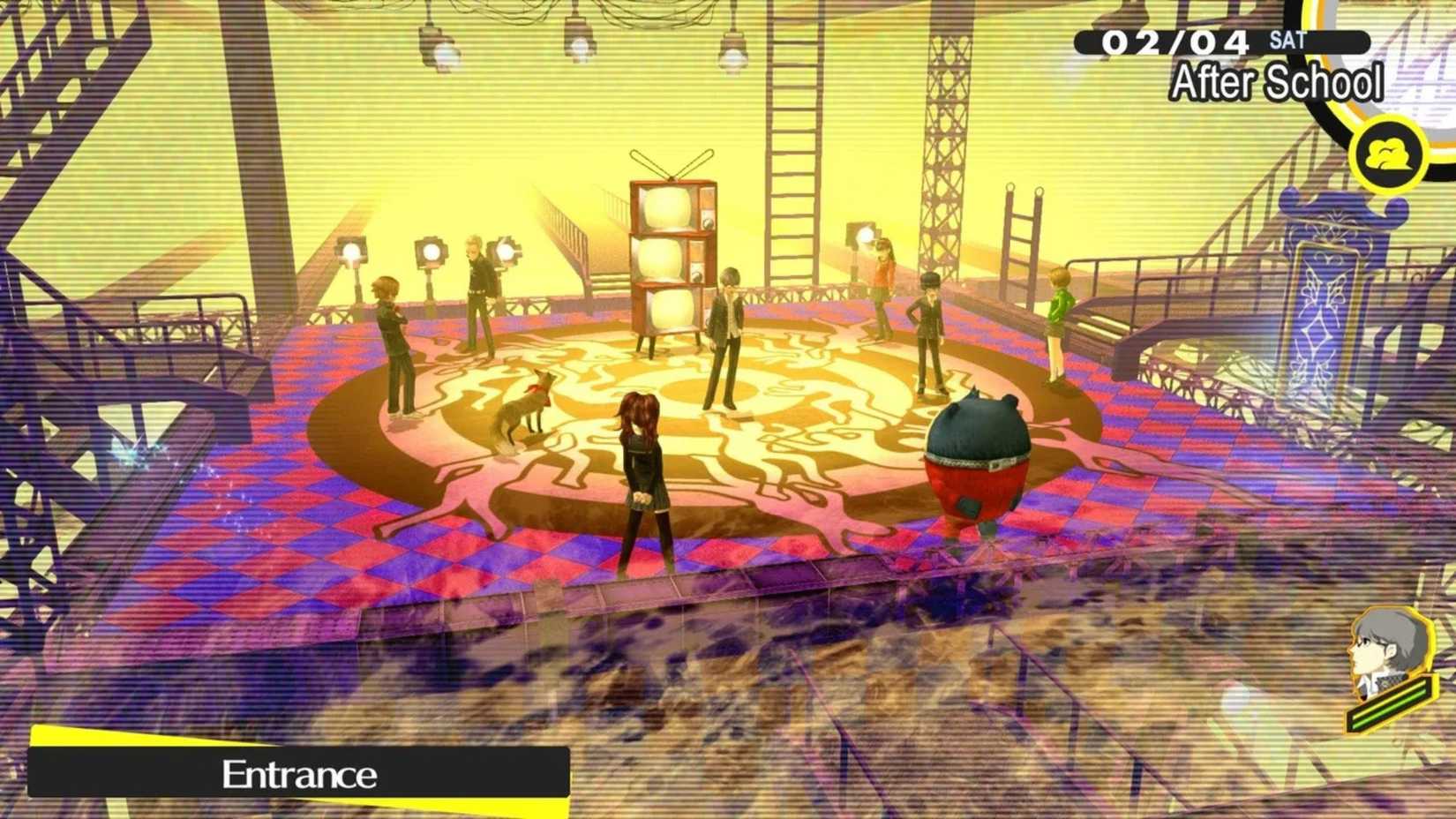Weird JRPG Persona 4 Golden