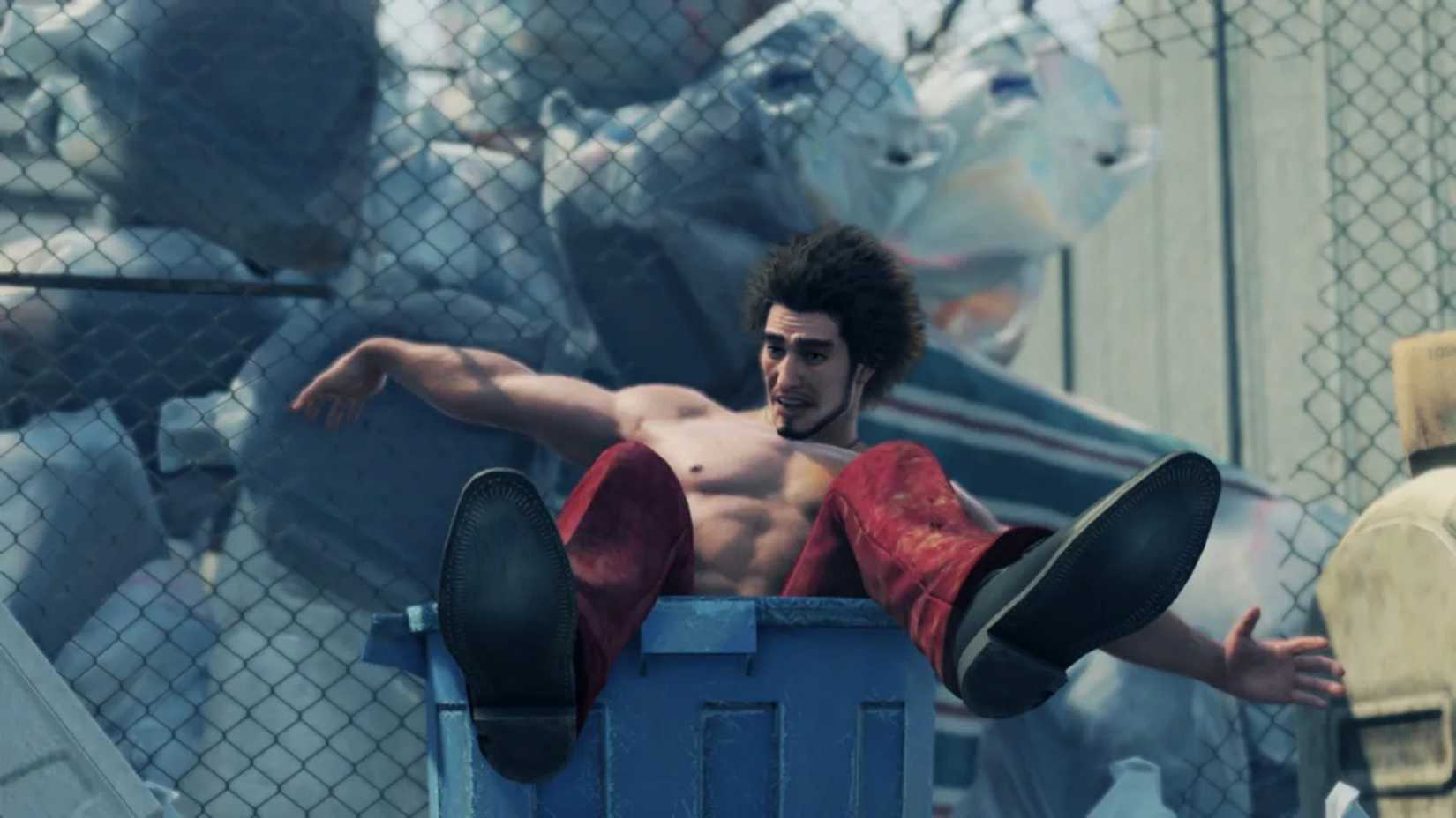 JRPG extraño Yakuza como un dragón