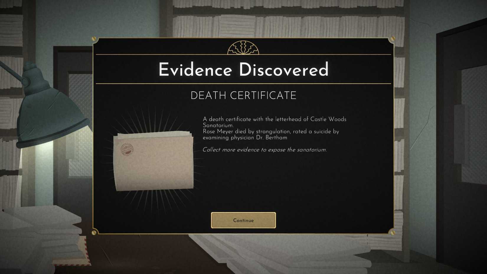 finding evidence