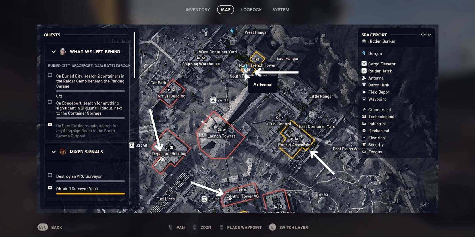 ARC Raiders - Ubicaciones de antenas de guía de búnkeres ocultos-1