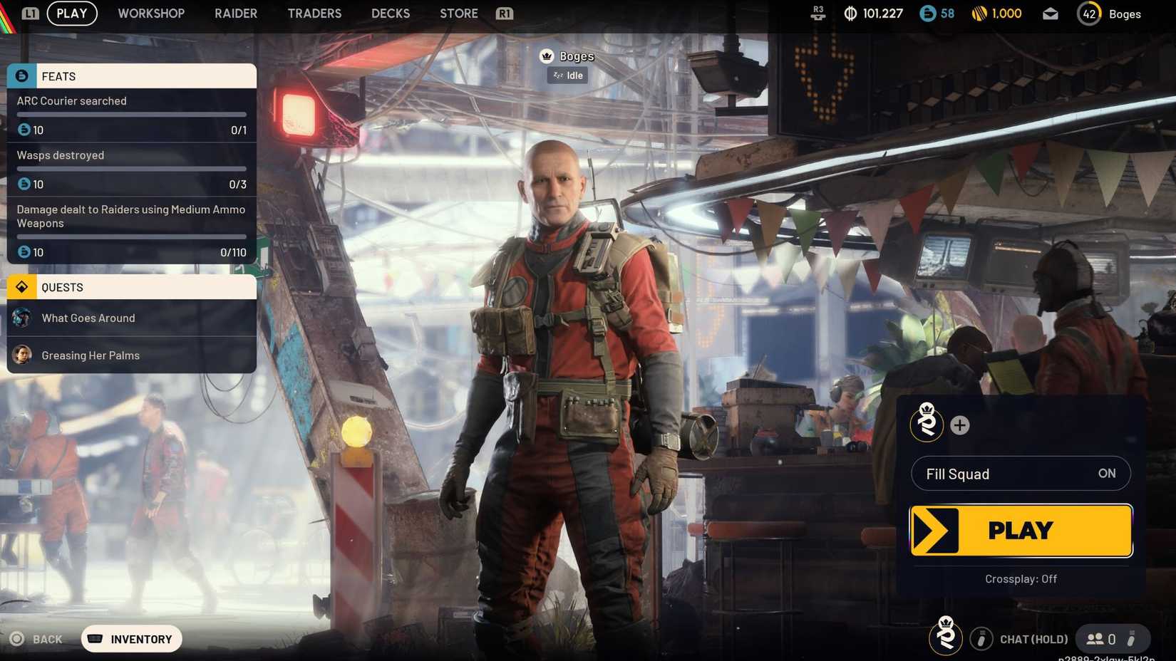 Elaboración rápida de equipamiento de Arc Raiders