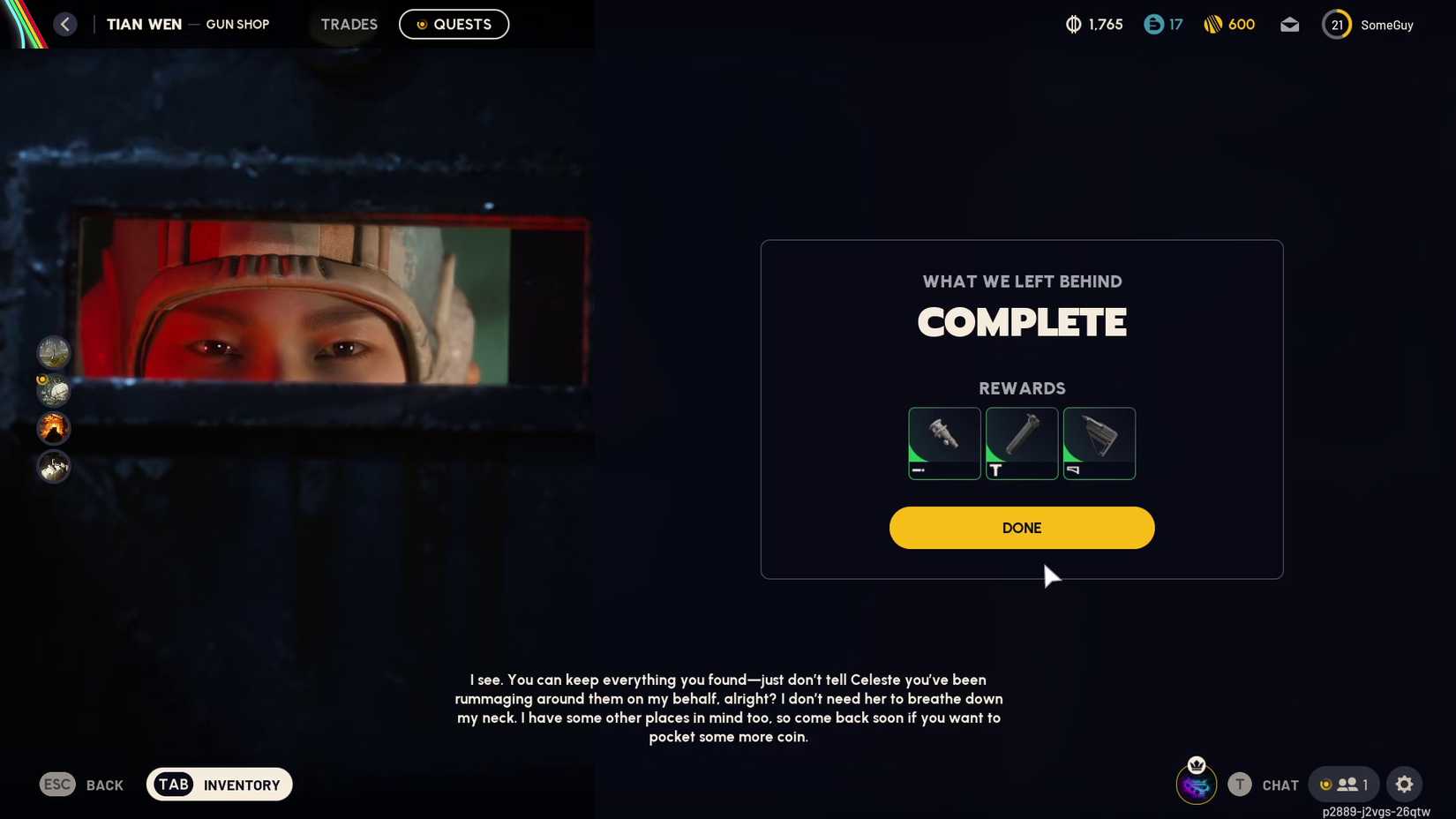 Recompensas de Arc Raiders Lo que dejamos atrás