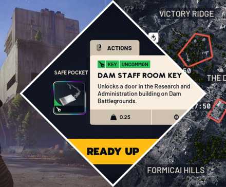 ARC Raiders Where To Use The Dam Staff Room Key Guide