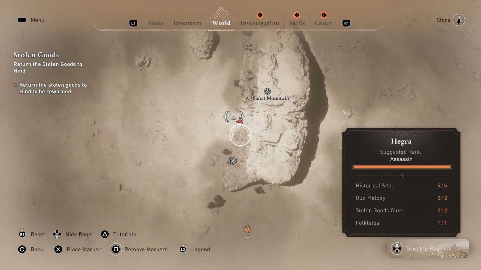 Mapa de fachada de dibujo de Assassin's Creed Mirage Valley of Memory