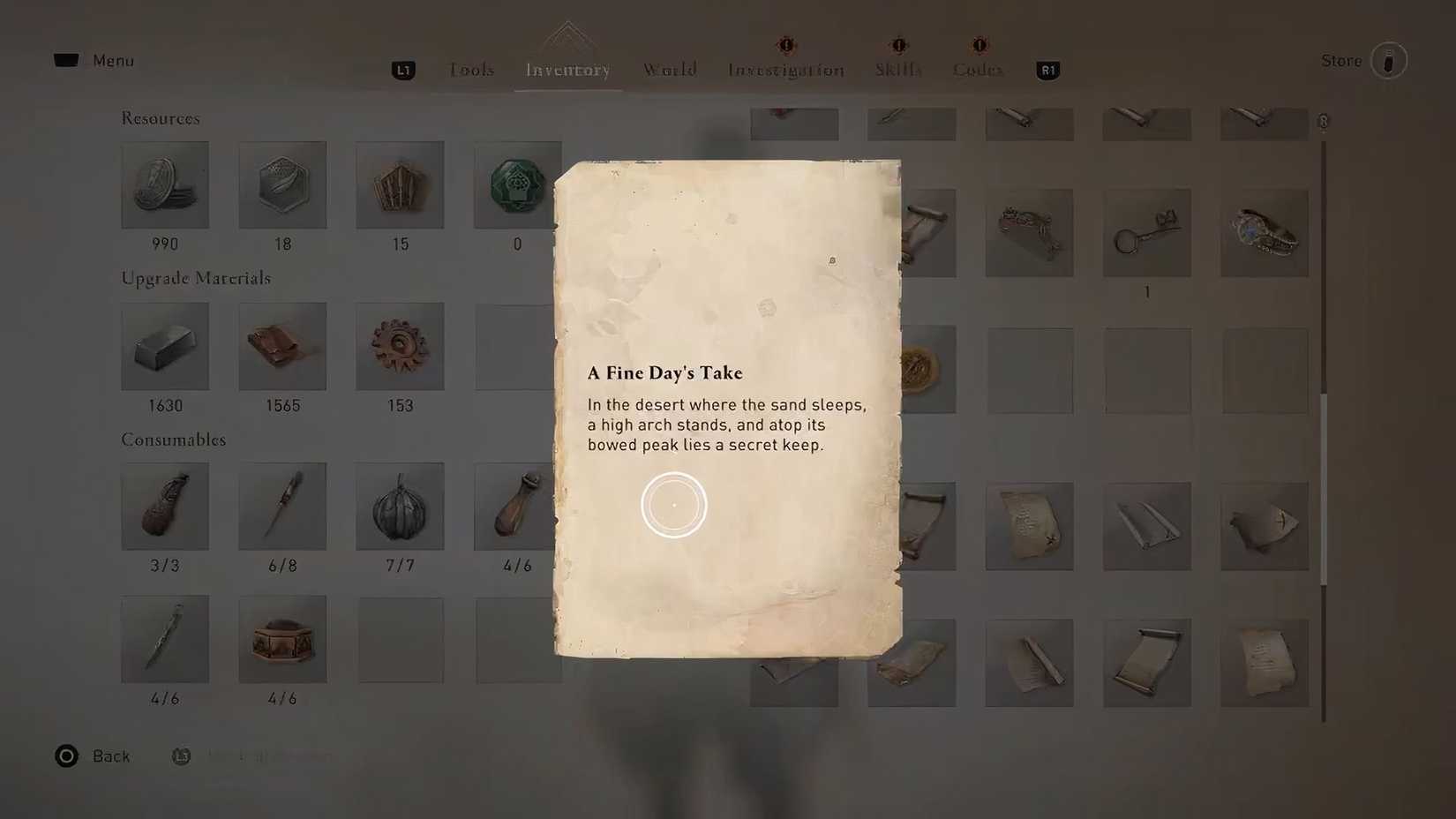 Assassin's Creed Mirage Valley of Memory Bien, toma la pista