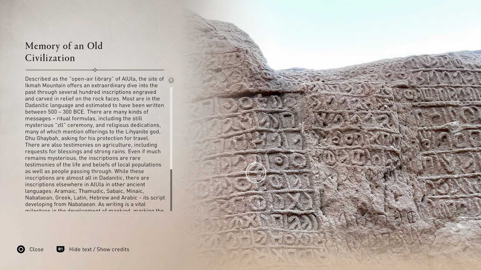 Assassin's Creed Mirage Valley of Memory Historical Site