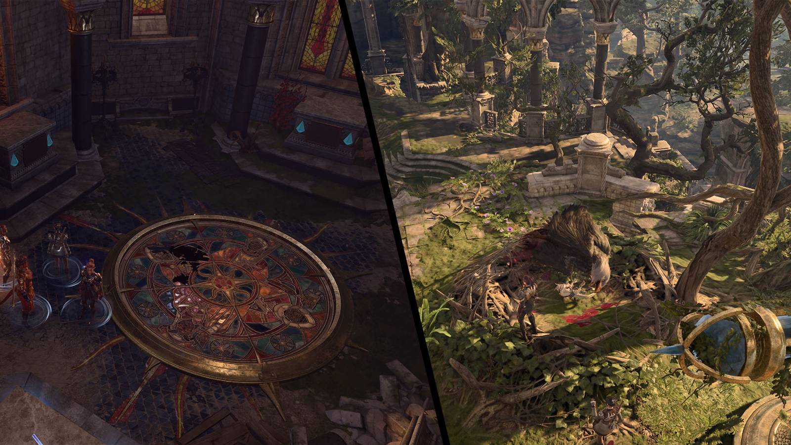 Stained Glass Window Puzzle Solution in Baldur's Gate 3