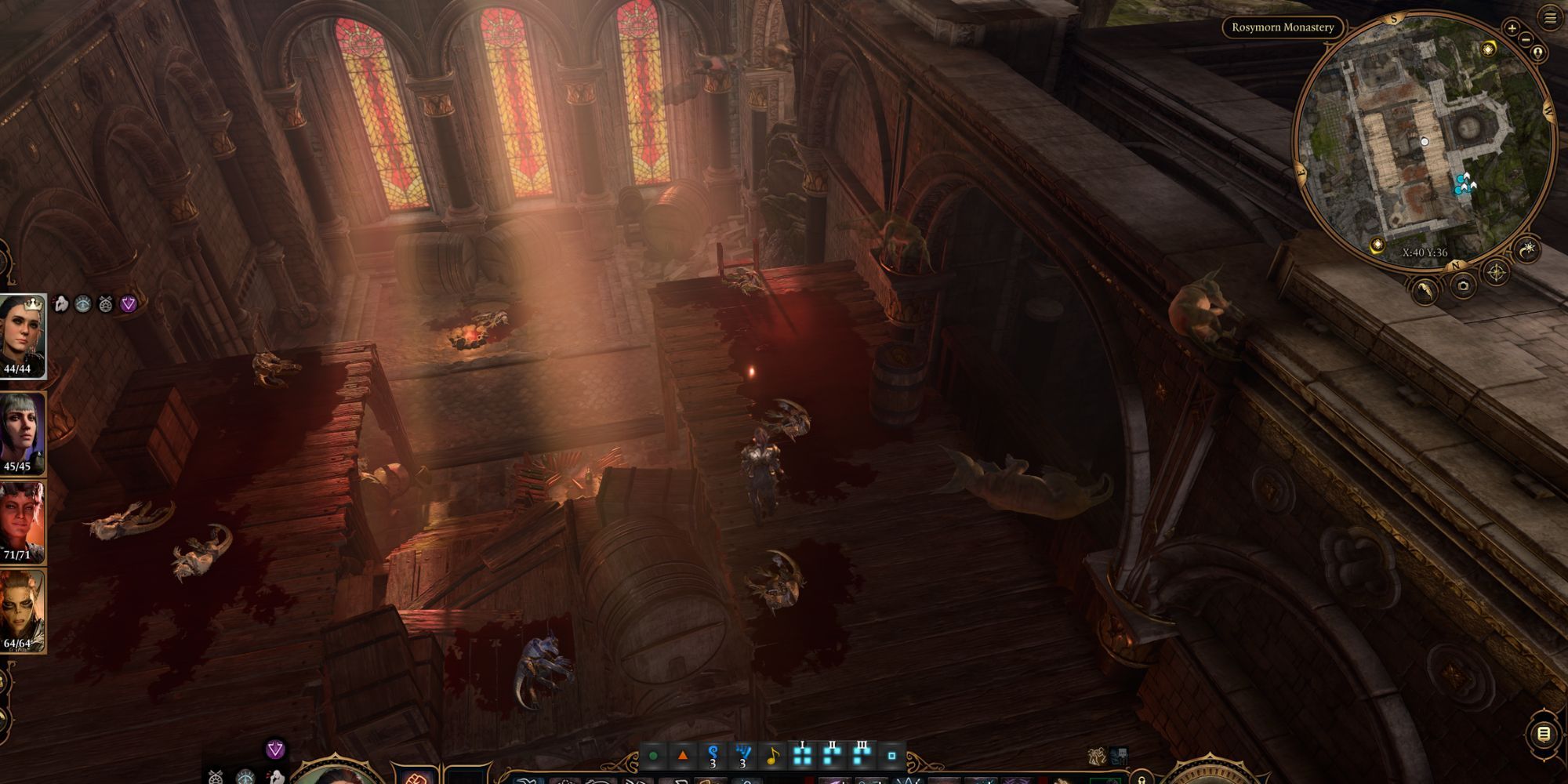 Baldur's Gate 3 Stained-Glass PuzzleMace