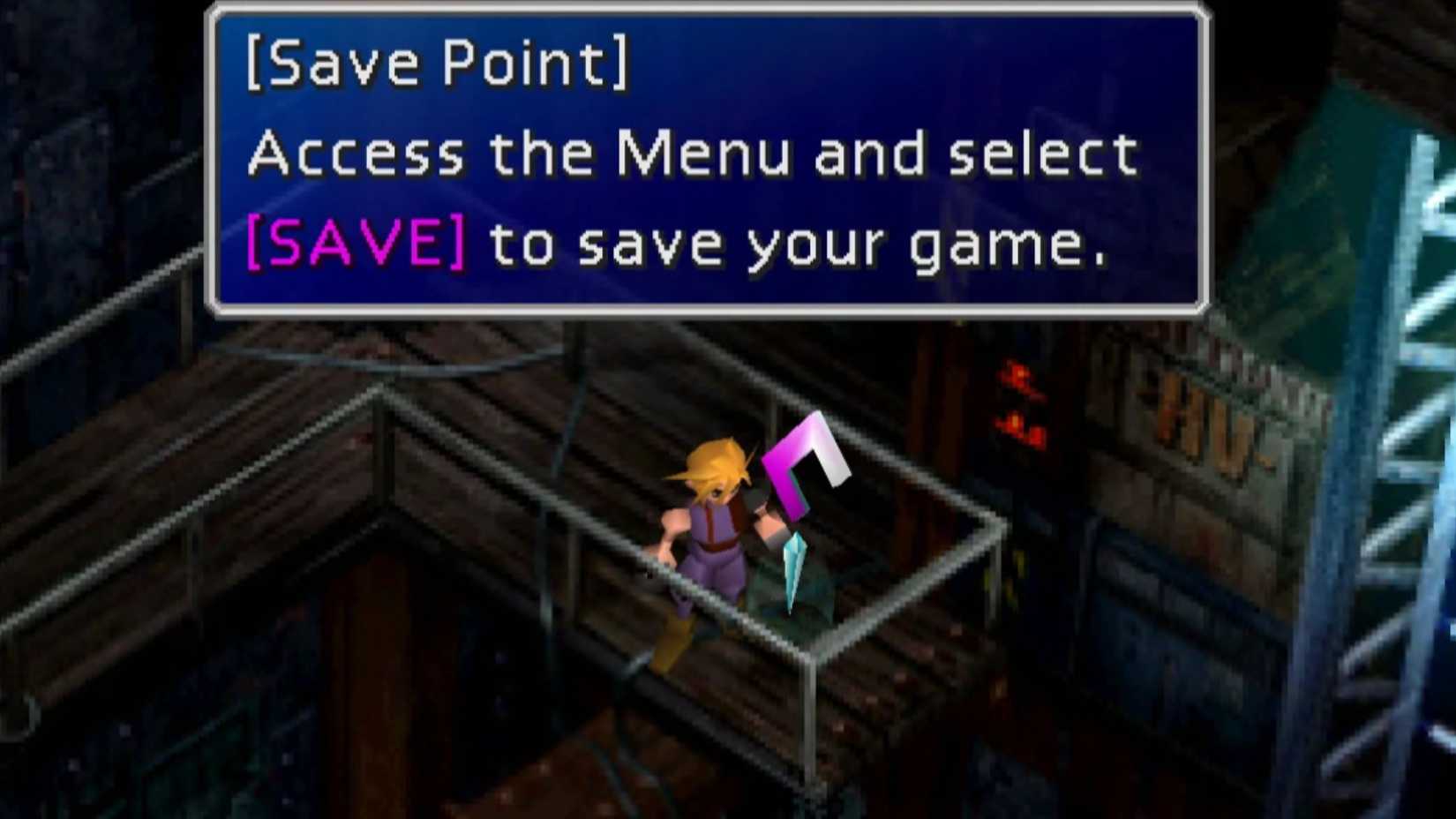 Final Fantasy 7 Save Points