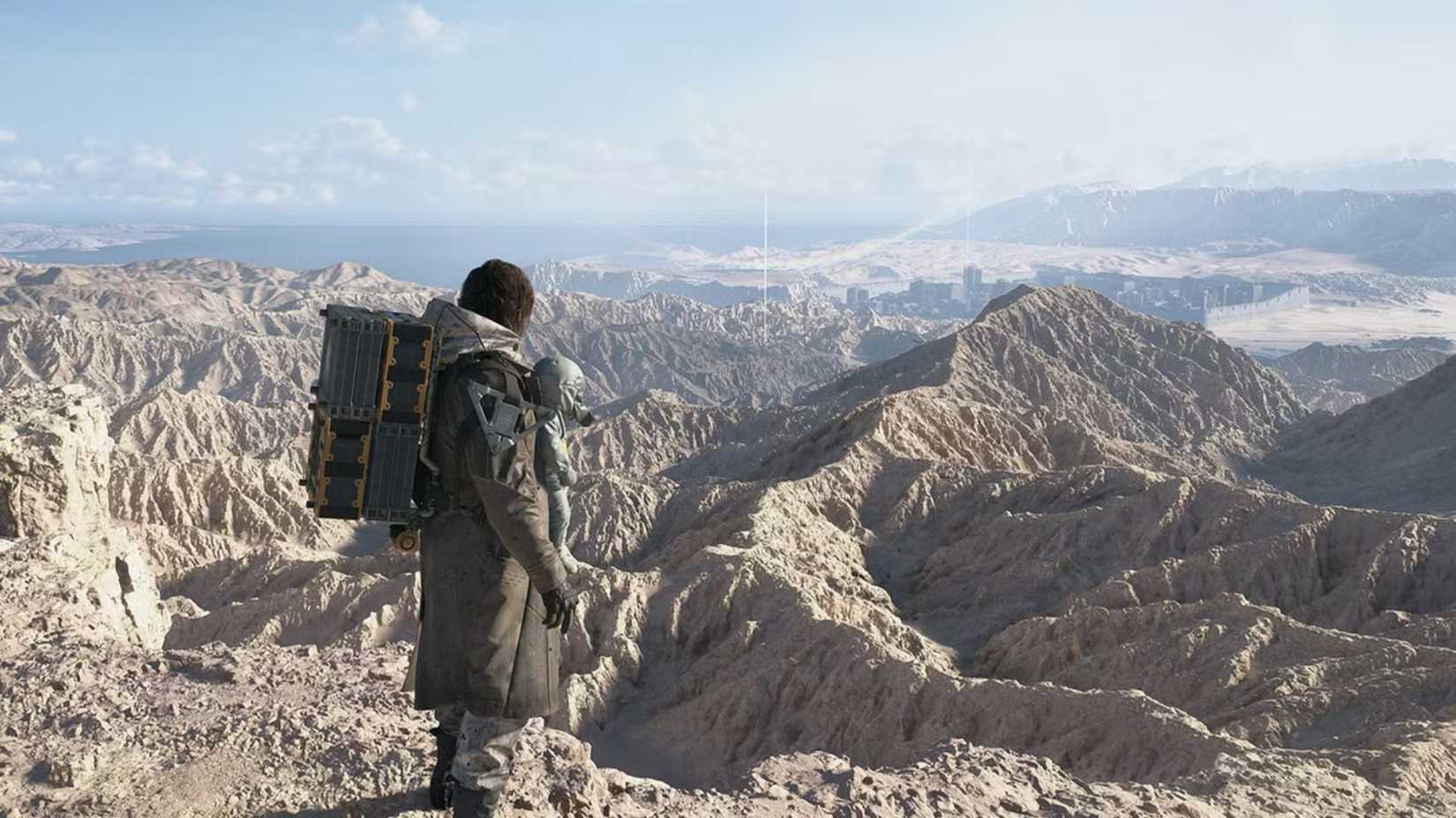 death stranding 2 on the beach