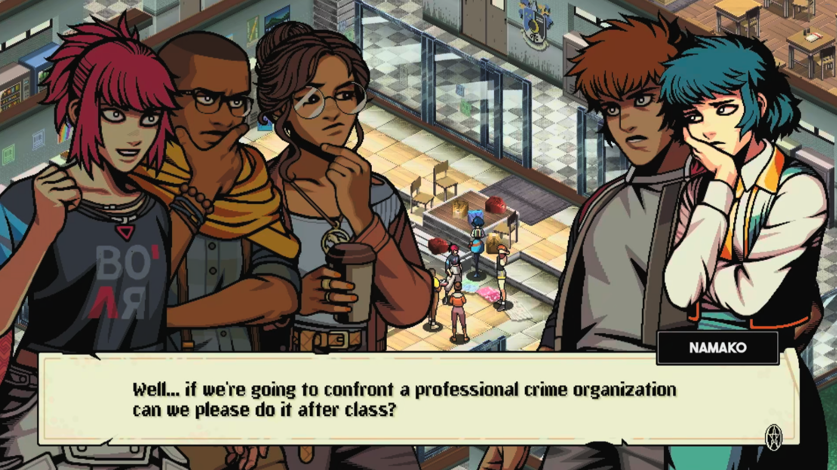 Demon School Review - Dialogue-1