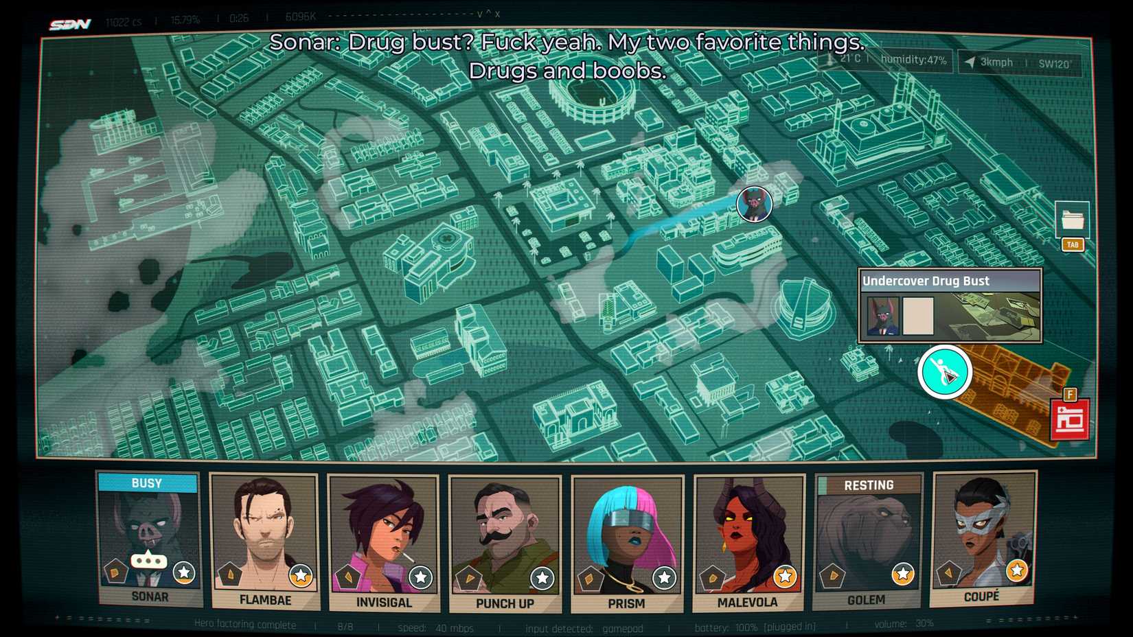 Dispatch shift dialogue-1