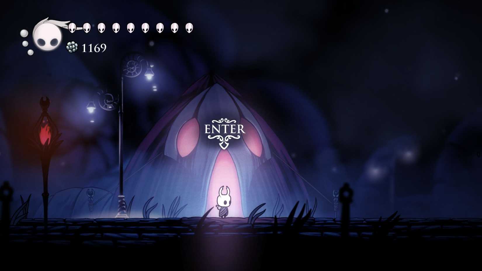Tienda de campaña Hollow Knight Grimm