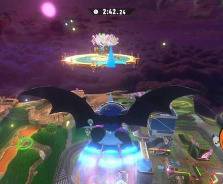 Kirby Air Riders How To Reach The Floating Island in City Trial