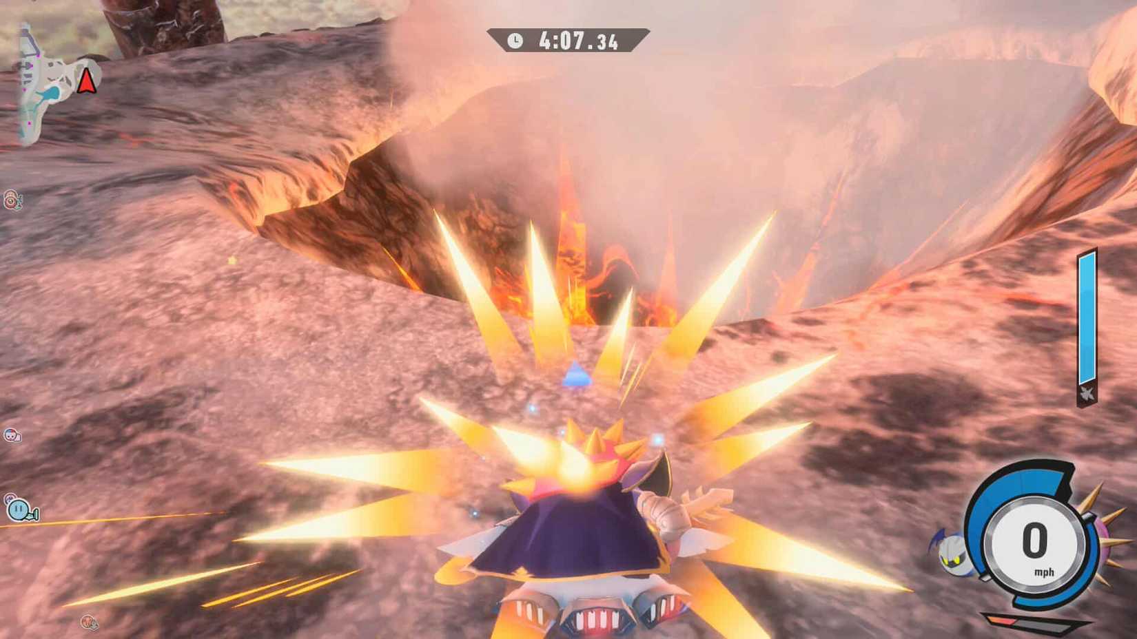 kirby air riders volcano peak