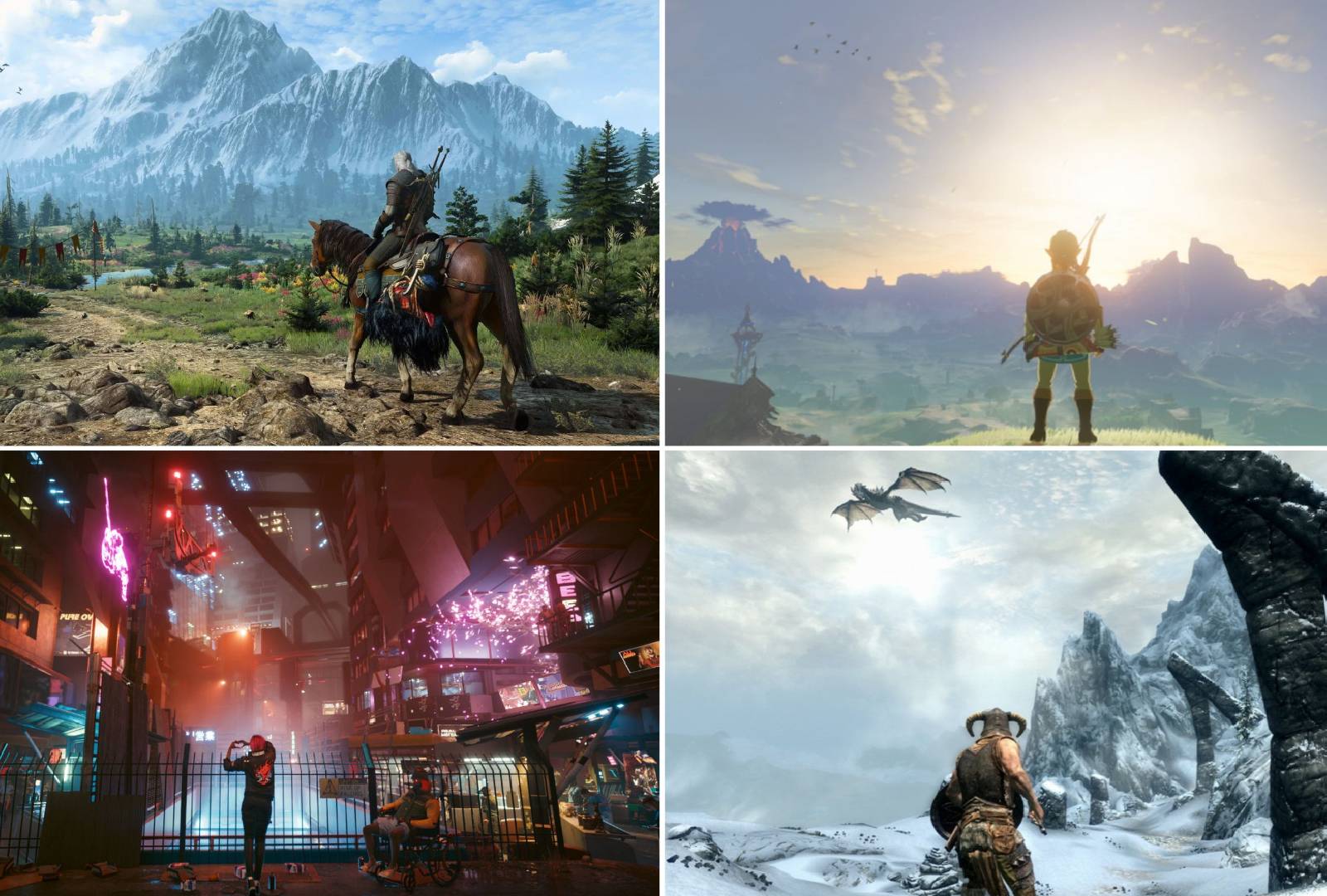 Ranking the Best Open World Games by Worldbuilding