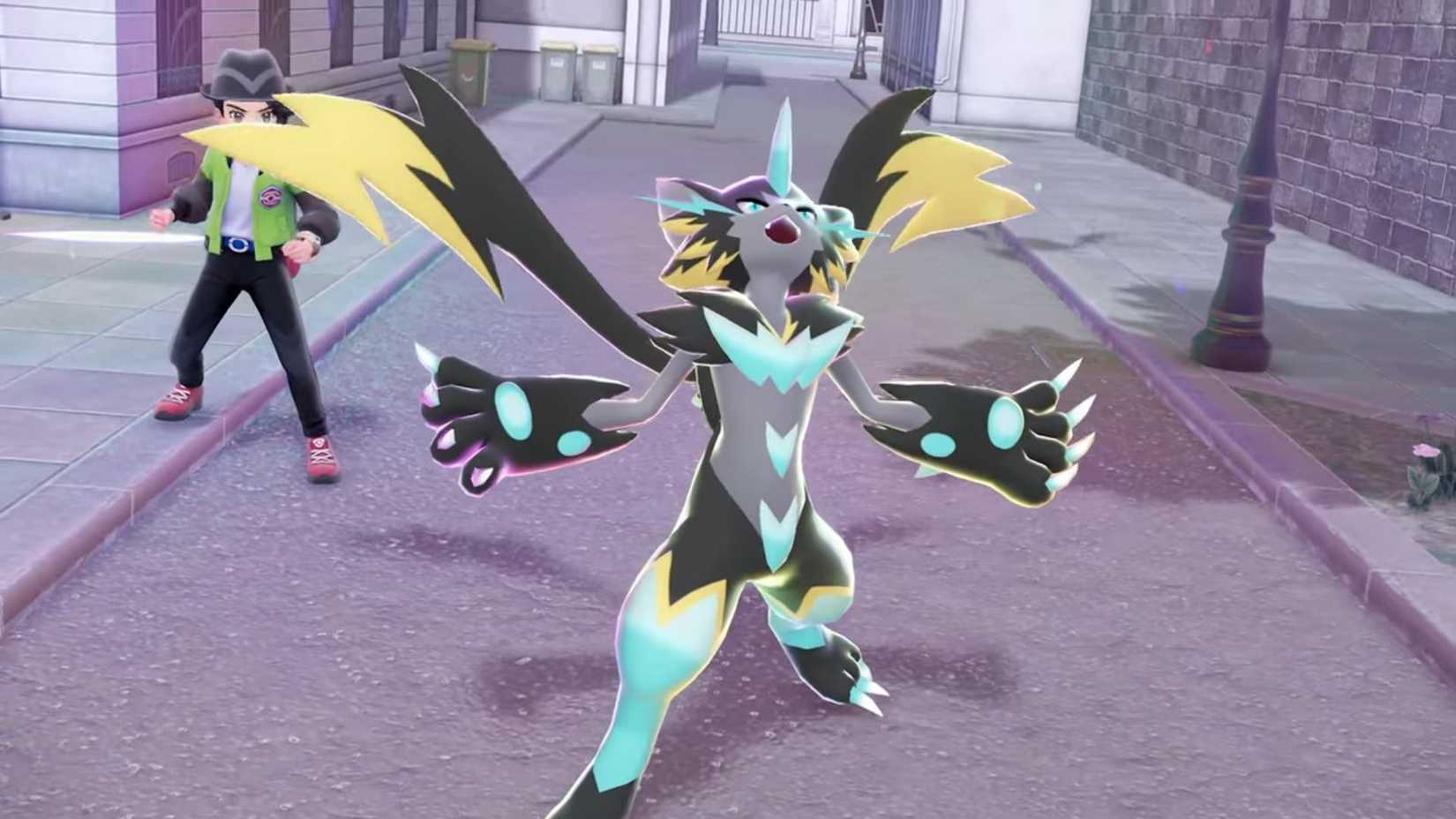Pokemon Legends ZA Mega Dimension Mega Zeraora Transformation
