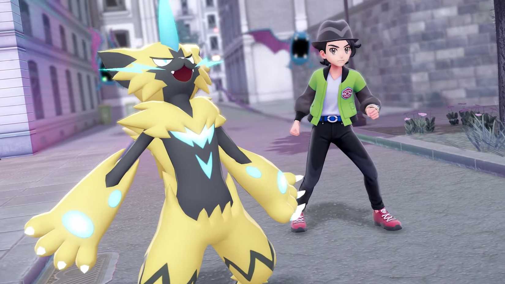 Pokemon Legends Z-A Mega Dimension Zeraora Trailer