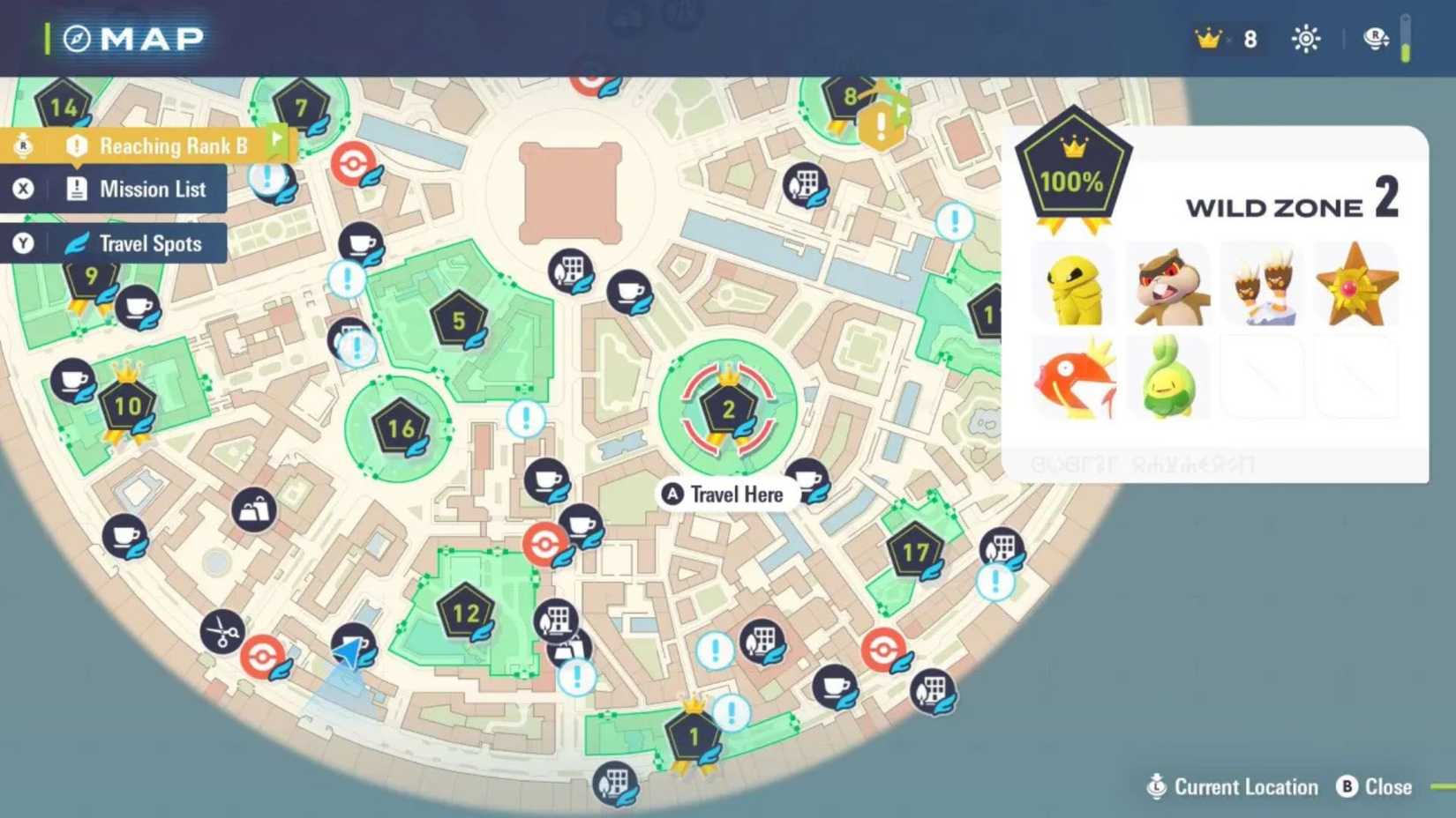 Pokemon Legends ZA Staryu location