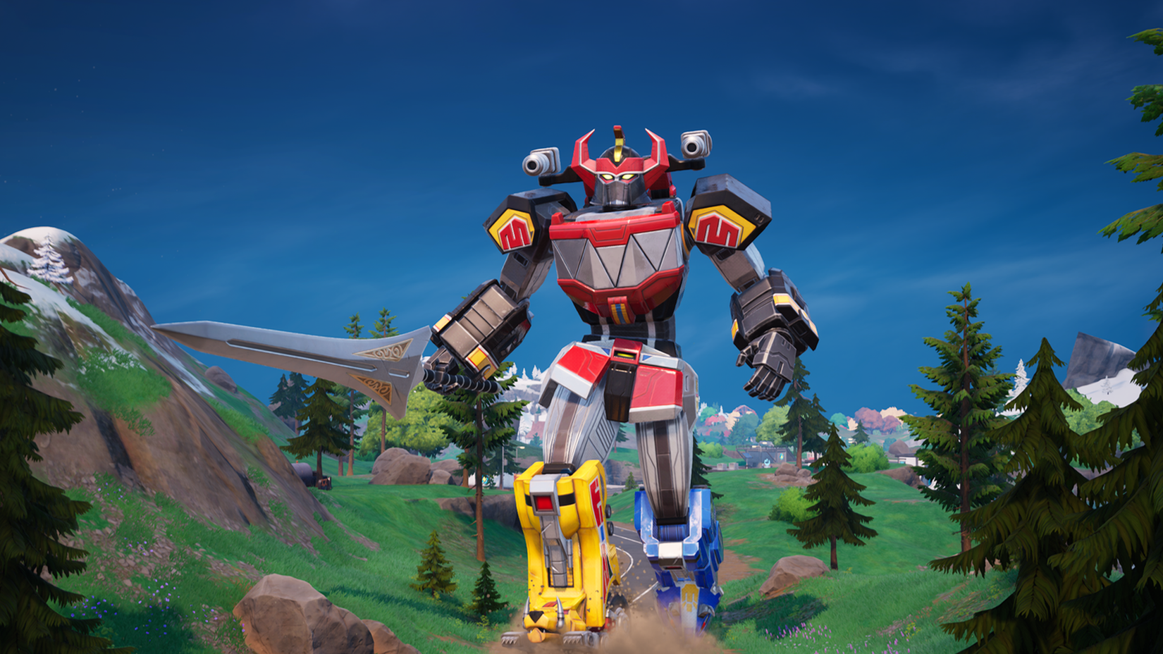 Fortnite Power Rangers Megazord