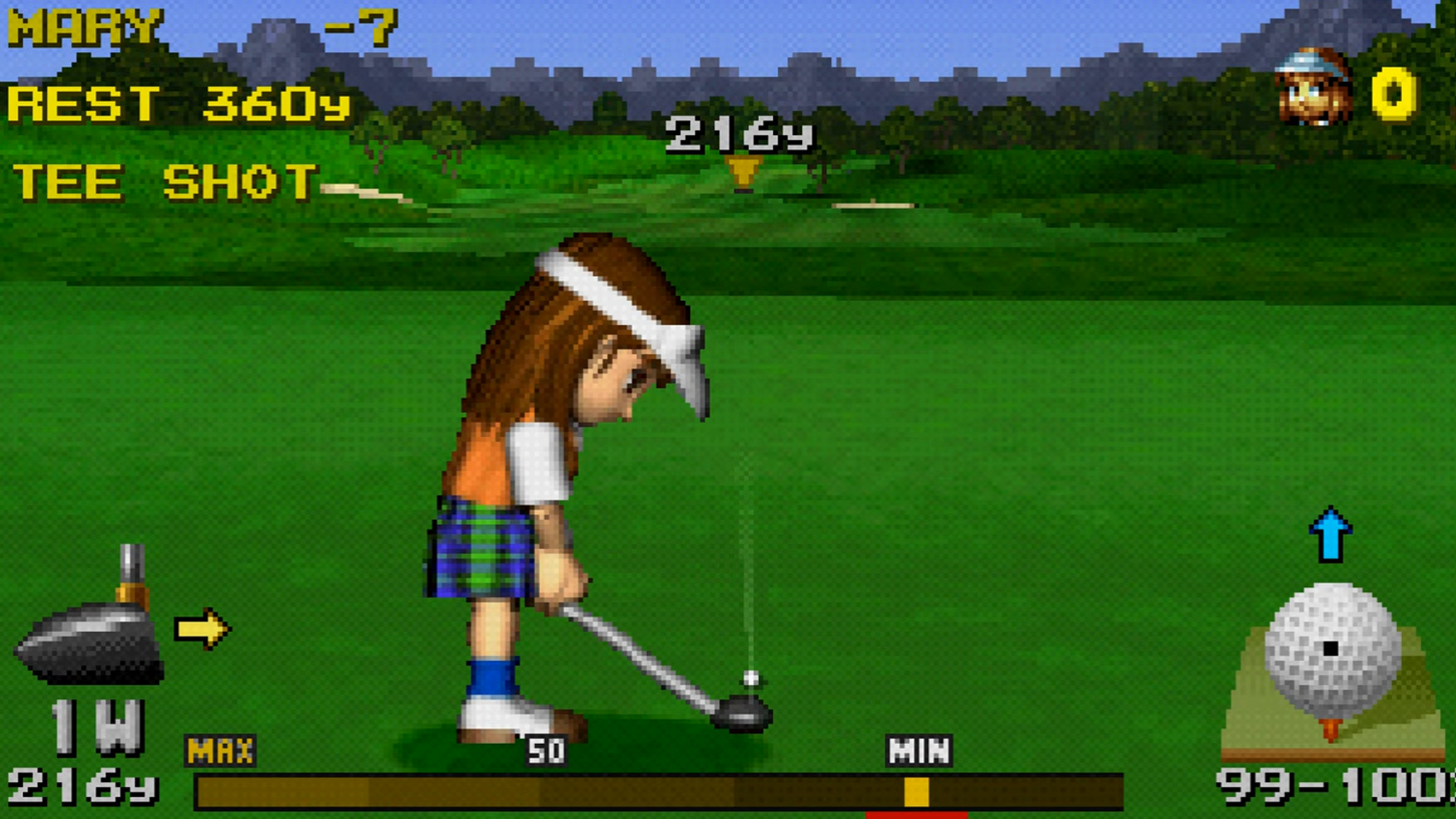Hot Shots Golf Gameplay