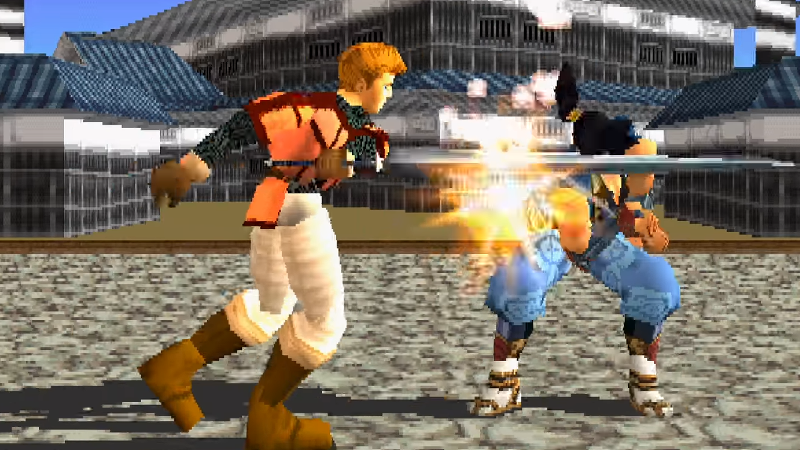 Soul Blade Siegfried vs Mitsurugi