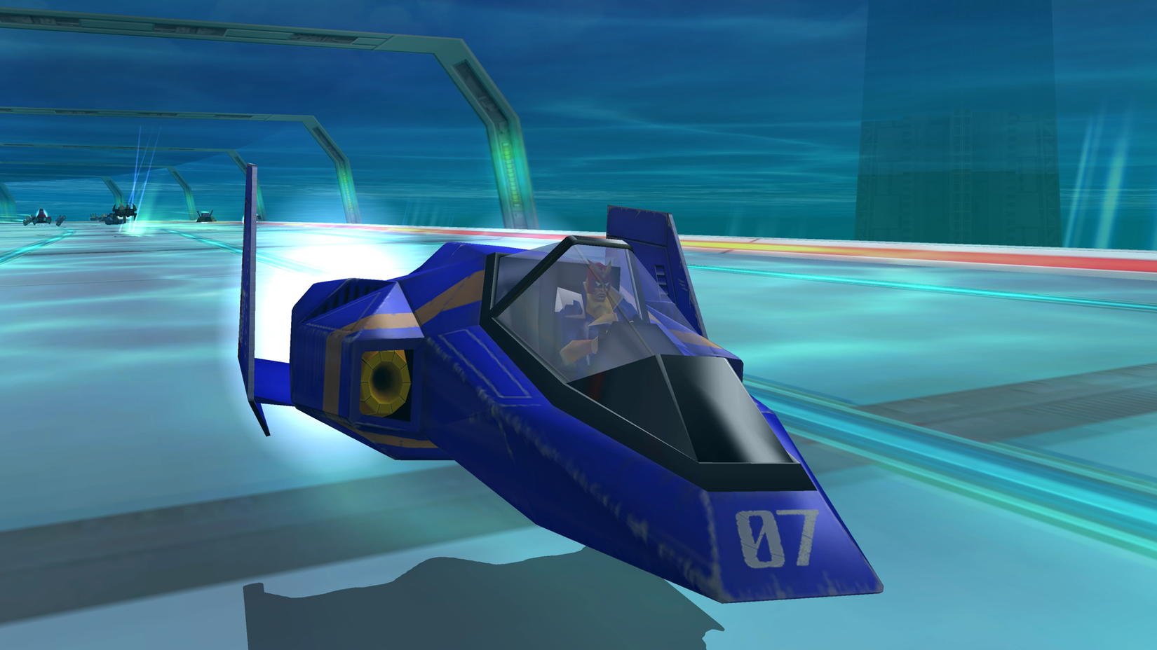 F-Zero GX Blue Falcon