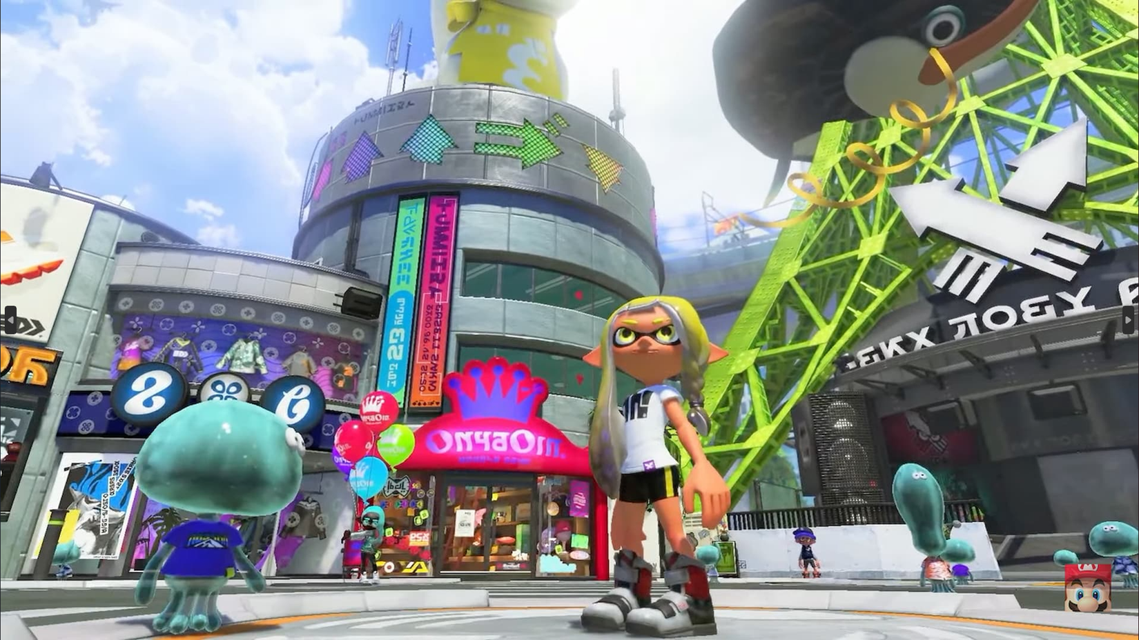 Splatoon 3 Inkopolis Plaza