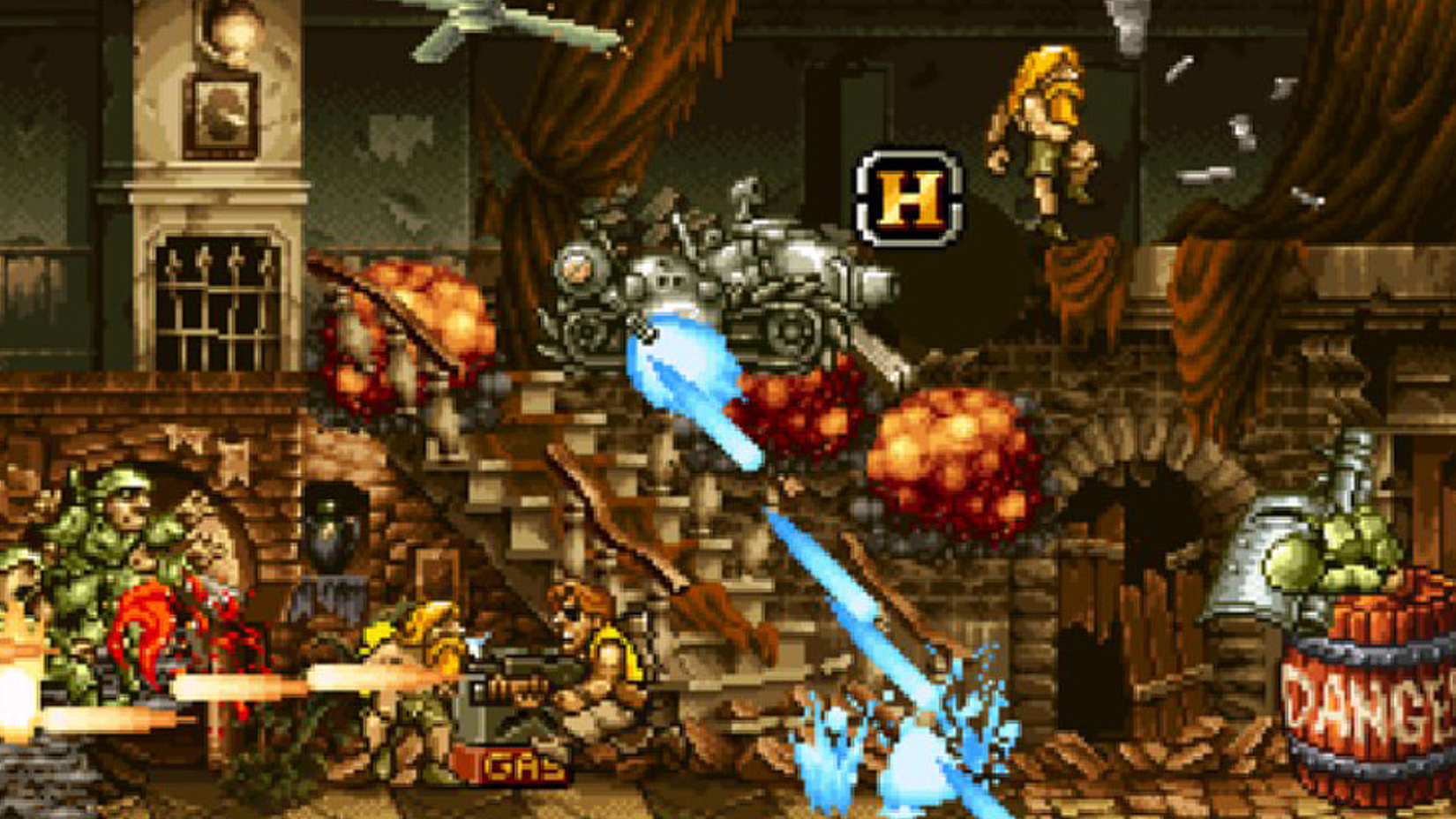 metal slug gameplay