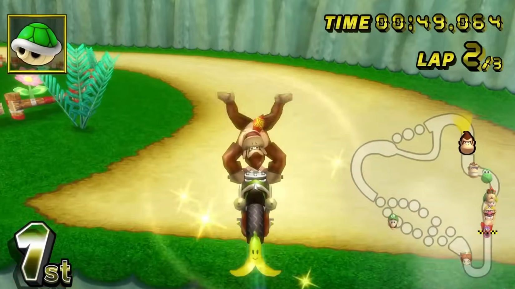 Mario Kart Wii Donkey Kong