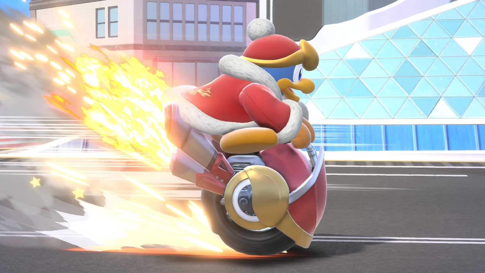 Kirby's Air Riders Dedede Wheelie Bike