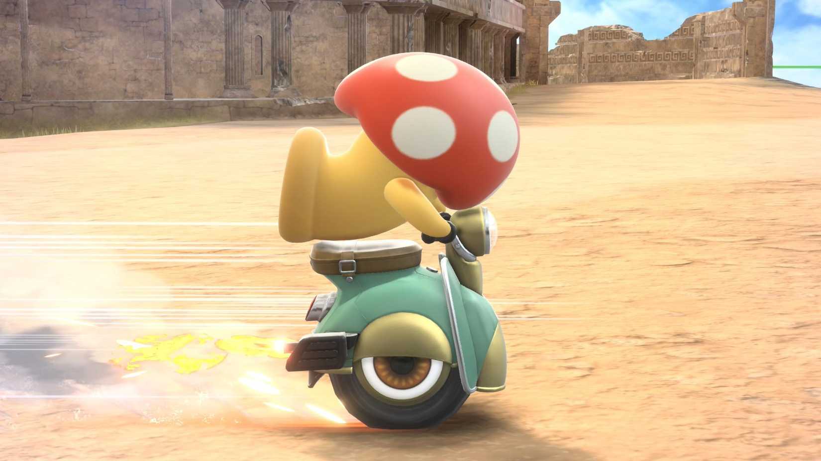 Kirby Air Riders Wheelie Scooter