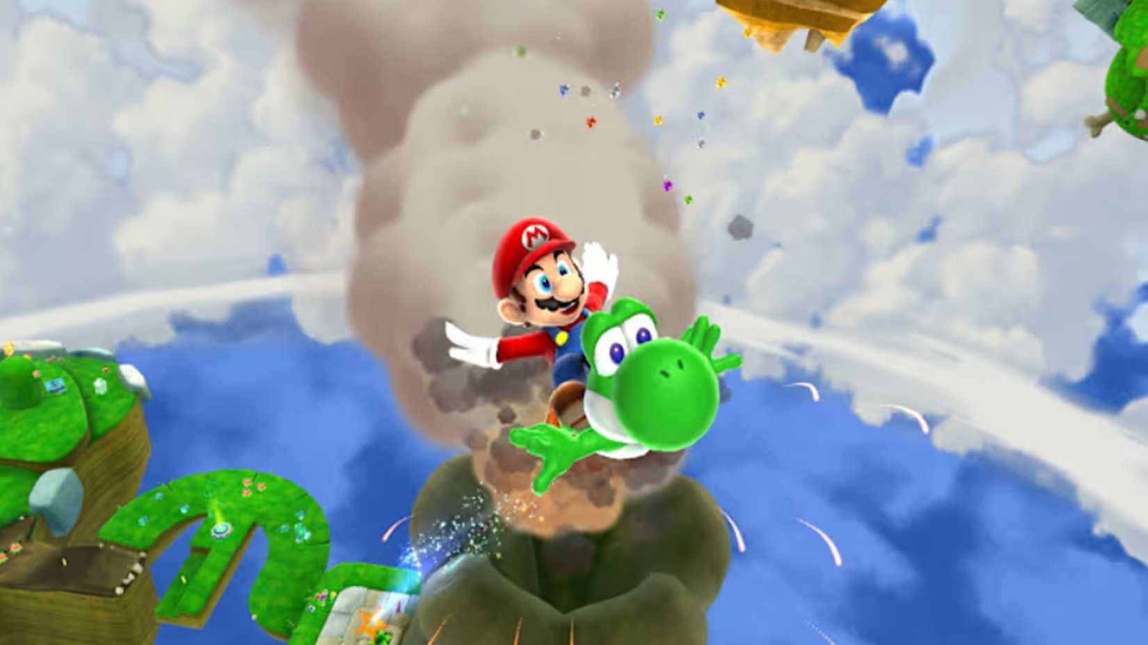 mario and yoshi